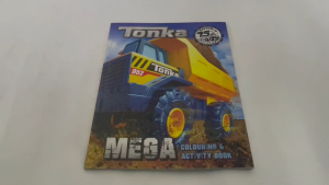 Tonka Mega Colouring & Activity Book with Word Search Mazes & Puzzles For Kids