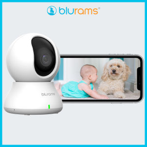 Camera Trong Nhà Blurams 2K 360 °   PTZ Với Ứng Dụng Điện Thoại Nói Chuyện 2 Chiều Tầm Nhìn Ban Đêm Còi Báo Động - An Ninh Gia Đình Giám Sát Thú Cưng 5GHz/2.4GHz