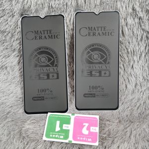 TG Temprered Glas Ceramic SPY Samsung A10S A02 A03 A03 Core A03S A04 A04E A04S A10 A20 A30 A50 A11 A12 A14 M14 A13 A21 A21S A31 A22 A32 A52 A53 A72 A71 A73 A23 J6+ J4+ A6+ J8 A7 2018 J1 Ace A15 A14 Anti Gores Matte Privacy Anti SPY Anti Pecah