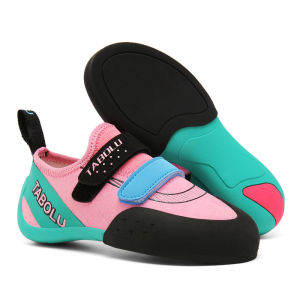 Rock-Climbing Shoes Boys Girls Indoor Outdoor Breathable Mesh Beginners Parent-child Rock-Climbing Bouldering Training Sneakers