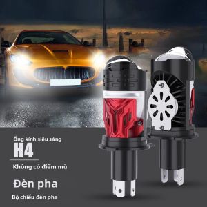 Bóng Đèn Pha LED H4 Mới 800W 600000LM 6000K Chế Độ Chiếu Xa/gần Tương Thích Canbus Siêu Sáng Thấu Kính Projector Dành Cho Ô Tô & Xe Máy