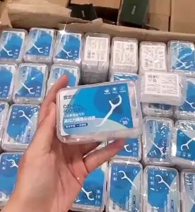 Tăm Chỉ Nha Khoa Combo 12 Hộp 600 Chiếc Giá Rẻ Tăm Chỉ Nha Khoa Vệ Sinh Răng Miệng Chính Hãng