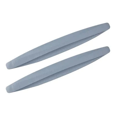2Pcs Universal Anti-Collision Protector Rubber Car Door Products Auto Front And Rear Corner Bumper Cover Guard Lip Strip Sticker
