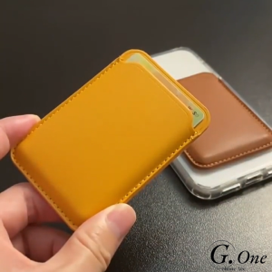 PU Leather Magnetic Wallet Card Holder Magnetic Back Sticker Card Case For iPhone 11 15 14 13 12 16 Pro Max Self-adhesive Cards Bag Cover