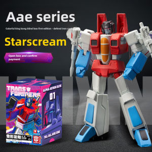 AULDEY | Realistic Details Paint Transformers Figure Articulated Mecha Optimus Prime Robot Model Boys Collectible Festival Gift Bumblebee