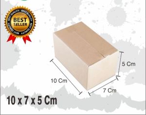 Kardus Packing 10 pcs Ukuran 10x7x5 Cm Ketebalan 3mm Best Seller