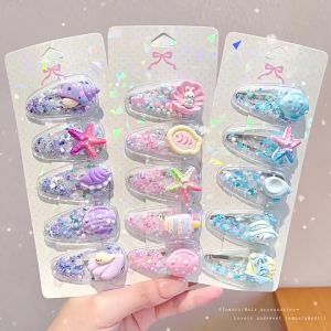 ENEN | Sea-themed Cartoon Shell Clip Non-slip Hairpin
