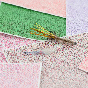 Mottled Nymph Body Wrap Skin - Fly Tying Material for Realistic Nymph Shrimp and Scud Bodies - Premium Trout Fishing Lures