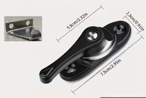 798 Series Reversible Crescent Lock Center Lock with Keeper for Sliding Windows