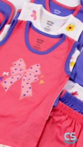 Cotton Stuff - 3-piece Washcloth (Blooming - Girl)