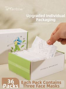 Brainbow | Stretchable 3-in-1 Ultra-thin Water-saving Facial Cotton Pads