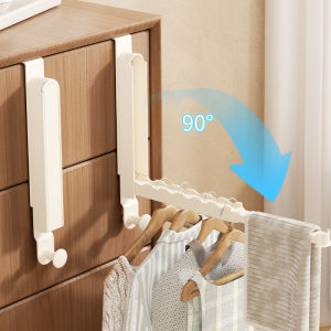Folding Drying Rack Hidden Door Back Hook Collapsible Wall Hook Travel Portable Drying Rack without installation Towel Hanger