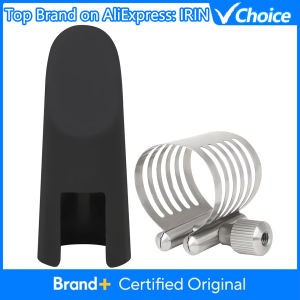 IRIN | Saxophone Mouthpiece Tie Clips Replacement Metal Clips for Alto Saxophone Stainless Steel Frosted Headjoint Saxophone Accessorie