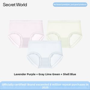 Secret World | Antibacterial Cool Light Cotton Panties