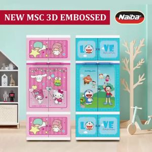 Lemari Plastik Pakaian: Pilihan Ideal untuk Lemari Rak 4 Susun, Lemari Pakaian 3D Emboss, dan Lemari Pakaian Fullrak