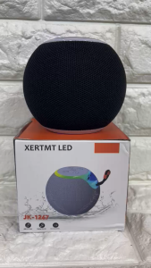 Speaker Bluetooth JK-1267 Wireless Speaker Music XERTMT LED Extra Bass Support USB & TF Card