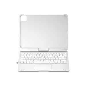 Touch Keyboard Case for iPad Air 11-inch (2024 M2) & iPad Pro 11(4th/3rd/2nd/1st Gen):Multi-Touch Trackpad & 7 Colors Backligh