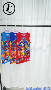 Kids jersey short terno 2-7yrsold Paw patrol