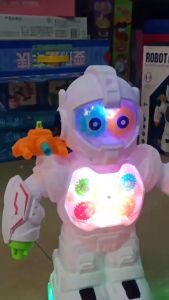 Đồ chơi robot bánh răng cao cấp có đèn có nhạc di chuyển cảm ứng né vật cản tự cân bằng quà tặng sinh nhật bé trai bé gái