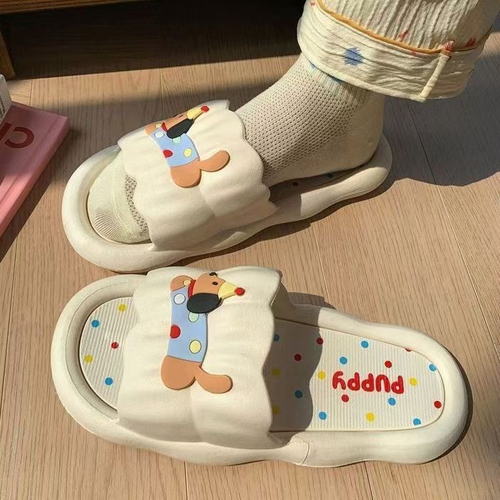 2025 Nieuwe Home Zomer Vier Seizoenen Binnenslip Slippers met Zachte Dikke Zool voor Dames, Geschikt voor Studentenkamers, Badkamers en andere ruimtes_voghion.com