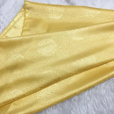 Vải Lụa Dệt Nổi Họa Tiết Cá Nhỏ Vải Hanfu Trang Phục Tương Lai Vải Lụa Satin Vải Thủ Công DIY Vải Trang Trí Gia Đình
