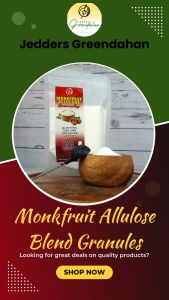 Greendahan Monkfruit Allulose Blend Granules: A Healthy Sugar Alternative