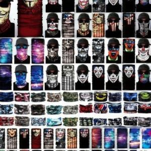 Bandana Masker Bap Multifungsi Seamles Tanpa Jahitan Ditengahnya