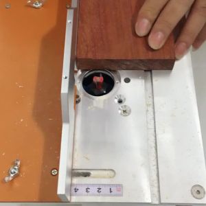 Aluminium Router Table Insert Plate Electric Wood Milling Flip Board with Miter Gauge Guide Set Table Saw Woodworking Workbench