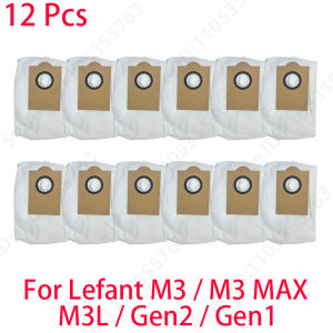 Fit For Lefant M3 / M3 MAX / M3L / Gen2 / Gen1 Robot Vacuum Parts Main Side Brush Hepa Filter Mop Cloth Dust Bag Accessories