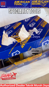 AMERICAN TOOL Obeng 2 WAY Bolak Balik +/- Pendek CEBOL Magnetic 1-1/2" X 6MM Stubby ScrewdriverAnti Slip Handle S2 ALLOY STEEL Dua Arah Tekiro