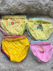 12pcs/6pcs Panty kids Girl Bargain 0-7yrs old Baby Girl Undies Panty Cutie