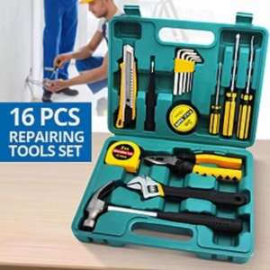 For Cars 16pcs Professional Hardware Tools Set Accessory Repair Home Tool-Box Kits Case
