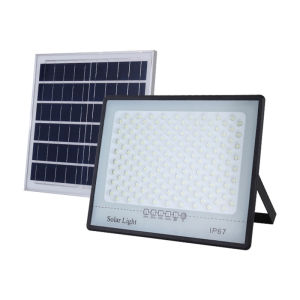 【Malaysia In Stock 】Solar Light Outdoor IP67 Waterproof Solar Light with Power Display Timing Function Brightness Adjustment for Outdoor Garden(5m cable+remote control)