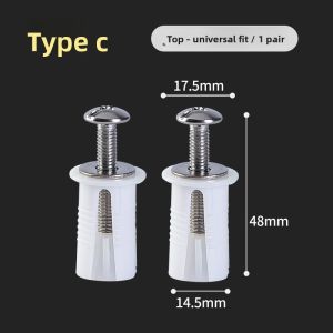 JIFANPAUL | Universal Toilet Seat Cover Fixing Screws and Expansion Bolts