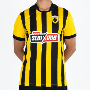 2026 AEK Athens Home Football Jersey Greek Jersey Autumn Sports Dry Quickly Mens T-Shirt Childrens Clothing Tee Y2k Woman
