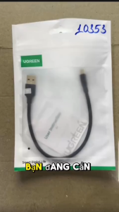 Cáp USB 2.0 sang Mini USB Dài 0.25m Ugreen 10353 Chính Hãng