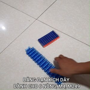 Phụ Kiện SheII Vỏ Xích Gắn Xốp 7.2cm Dành Cho Đồ Chơi mM4M26Nòngg- ZenZ Shop