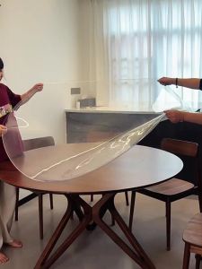 Transparent Waterproof Heat-resistant Tablecloth
