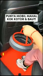 Ember Lipat Portable 4 Liter Mini Kecil Tempat Sampah Cuci Mobil Serbaguna Bahan Tebal OO