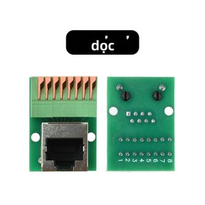 Aideepen RJ45 Ethernet Port Adapter Board 8P Bộ Chuyển Đổi Giao Diện Mạng PCB Kiểm Tra Dây Điện Thiết Bị Đầu Cuối Không Hàn Dọc Ngang