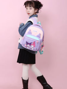 กระเป๋าเป้สะพายหลังนักเรียนใหม่สำหรับเด็กผู้หญิง น้ำหนักเบา น่ารัก กระเป๋าเป้สะพายหลัง Kuroko สำหรับเด็กอนุบาล
