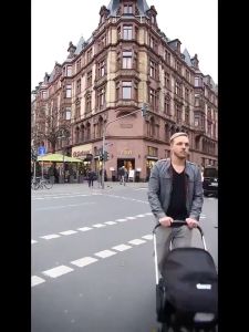 HAPYEE Stroller Bayi Lipat Multifungsi Exotic Warna CACAO/Arang Bisa Dibawa ke Laju untuk Umur 0-5 Tahun