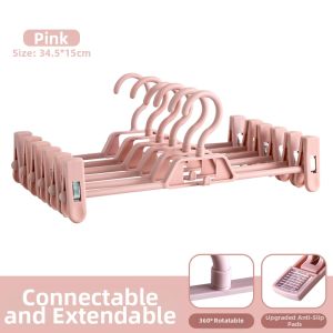 Traceless Home Use Pants and Skirts Hangers