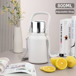 Thermal Insulated Stainless Steel Bottle Large Capacity Outdoor Business Gift