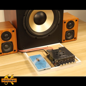 XY-HT21MAX เครื่องขยายเสียง 2.1 ช่อง TPA3223 บลูทูธซับวูฟเฟอร์ดิจิตอลสูง 200W*2+400W รองรับ APP