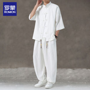 ROMON | Cotton Summer Lightweight Mens Suit