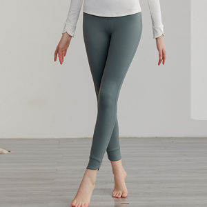 New Original Yoga Suit Set Slimming Design High End Gymnastics Autumn Winter Sports Womens Long Sleeve Long Pants with Chest Pad