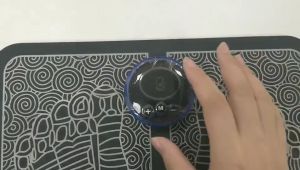 Electric Foot Massager Mat: Muscular Electric Health Care Relaxation Massage