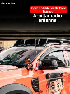 FIT CLUB | Anti-Theft A Pillar Antenna Bracket for Ranger