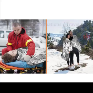 160CM*210CM Emergency Rescue Blanket Insulation Sunscreen Keep Warm